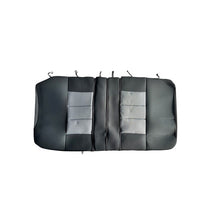Încarcă imaginea în vizualizatorul Galerie, Huse scaune auto universale premium cu bancheta spate fractionata negru gri