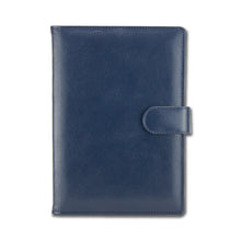 Încarcă imaginea în vizualizatorul Galerie, Agenda din piele 2026, datata zilnic, Kenya Blu, 15 x 21 cm
