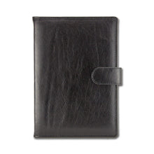 Încarcă imaginea în vizualizatorul Galerie, Agenda din piele 2026, datata zilnic, Kenya Nero, 15 x 21 cm
