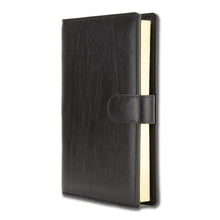 Încarcă imaginea în vizualizatorul Galerie, Agenda din piele 2026, datata zilnic, Kenya Nero, 15 x 21 cm