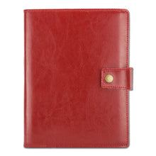 Încarcă imaginea în vizualizatorul Galerie, Agenda din piele 2026, datata zilnic, Mira Rosso, 17 x 24 cm