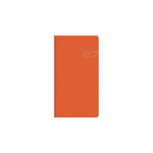 Încarcă imaginea în vizualizatorul Galerie, Agenda 2027 de buzunar, datata saptamanal Matra Orange, 8 x 15 cm