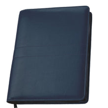 Încarcă imaginea în vizualizatorul Galerie, Agenda de lux 2027, datata zilnic, cu fermoar Lore Blu, 17 x 24 cm