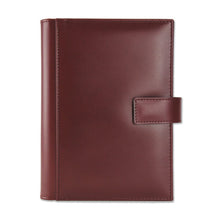 Încarcă imaginea în vizualizatorul Galerie, Agenda din piele 2026, datata zilnic, Apollo Bordo, 17 x 24 cm