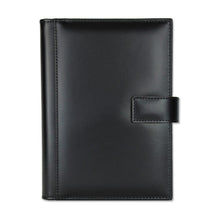 Încarcă imaginea în vizualizatorul Galerie, Agenda din piele 2026, datata zilnic, Apollo Nero, 17 x 24 cm