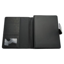 Încarcă imaginea în vizualizatorul Galerie, Agenda de lux 2026, datata zilnic, cu clapa Bluette Nero, 15 x 21 cm