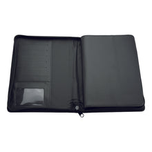 Încarcă imaginea în vizualizatorul Galerie, Agenda de lux 2026, datata zilnic, cu fermoar Bluette Nero, 15 x 21 cm