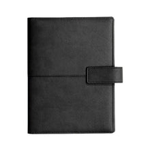 Încarcă imaginea în vizualizatorul Galerie, Agenda de lux 2026, datata zilnic, Canoa Negru, 15 x 21 cm