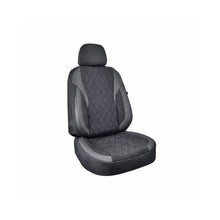 Încarcă imaginea în vizualizatorul Galerie, Huse scaune auto universale fractionate XL Premium compatibile SUV si Limuzine negru gri antracit