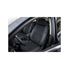 Încarcă imaginea în vizualizatorul Galerie, Huse scaune auto universale fractionate XL Premium compatibile SUV si Limuzine negru gri antracit