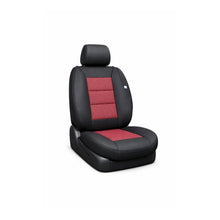 Încarcă imaginea în vizualizatorul Galerie, Huse scaune auto universale premium cu bancheta spate fractionata negru rosu