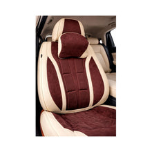 Încarcă imaginea în vizualizatorul Galerie, Huse scaune auto universale fractionate 9D Premium fata si spate bej maro cafea
