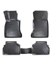 Încarcă imaginea în vizualizatorul Galerie, Covoare auto BMW Seria 5 E60 / E61 2003-2010, dedicate, stil tavita, cu tunel median