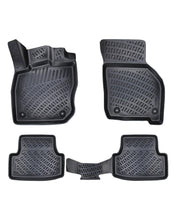 Încarcă imaginea în vizualizatorul Galerie, Covoare auto VW Golf VIII automat 2019-2024, dedicate, stil tavita, cu tunel median