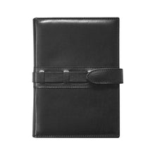 Încarcă imaginea în vizualizatorul Galerie, Agenda din piele 2026, datata zilnic, Giglio Nero, 15 x 21 cm