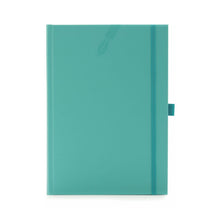 Încarcă imaginea în vizualizatorul Galerie, Agenda 459 Matra Verde Aqua cu elastic, nedatata 15 x 21 cm