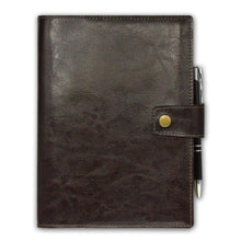 Încarcă imaginea în vizualizatorul Galerie, Agenda din piele 2026, datata zilnic, Mira Maro, 17 x 24 cm