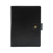 Încarcă imaginea în vizualizatorul Galerie, Agenda din piele 2026, datata zilnic, Mira Nero, 15 x 21 cm
