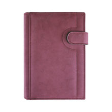Încarcă imaginea în vizualizatorul Galerie, Agenda de lux 2026, datata zilnic, Nisa bordo, 15 x 21 cm