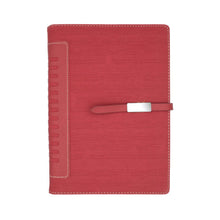 Încarcă imaginea în vizualizatorul Galerie, Agenda de lux 2026, datata zilnic, Sirio Rosso, 17 x 24 cm