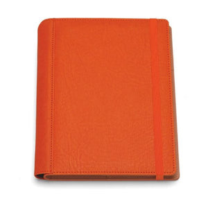 Agenda de lux 2026, datata zilnic, Borneo Orange cu elastic , 17 x 24 cm