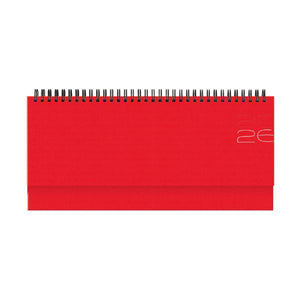 Agenda Planner 2026 Matra Rosso, datata saptamanal 10.5 x 30 cm