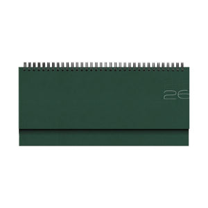 Agenda Planner 2026 Matra Verde, datata saptamanal 10.5 x 30 cm