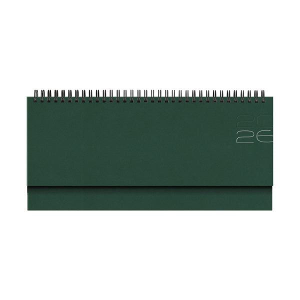 Agenda Planner 2026 Matra Verde, datata saptamanal 10.5 x 30 cm