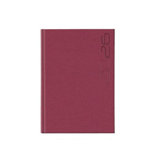 Agenda 2026 Rivoli Bordo, datata zilnic 17 x 24 cm