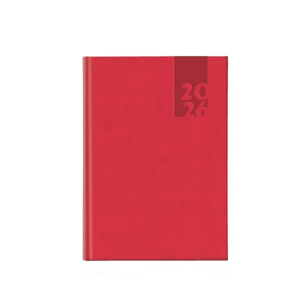 Agenda 2026 Tucson Rosso , datata zilnic 17 x 24 cm
