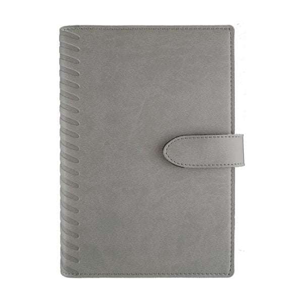 Agenda de lux 2026, datata zilnic, Cometa Gri, 17 x 24 cm