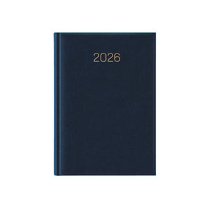 Agenda 2026 New Karachi Blu, datata zilnic 15 x 21 cm