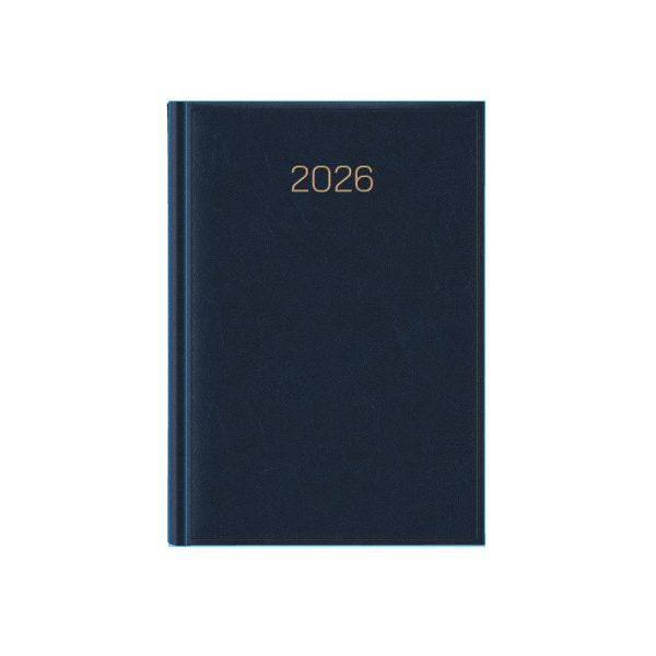 Agenda 2026 New Karachi Blu, datata zilnic 15 x 21 cm