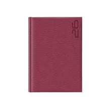 Încarcă imaginea în vizualizatorul Galerie, Agenda 2026 Rivoli Bordo, datata zilnic 15 x 21 cm
