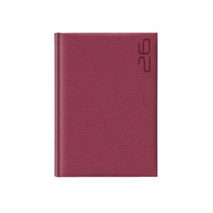 Agenda 2026 Rivoli Bordo, datata zilnic 15 x 21 cm