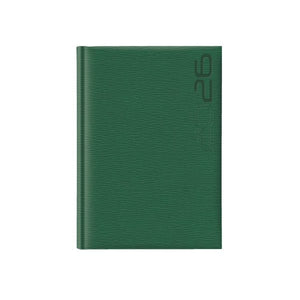 Agenda 2026 Rivoli Verde, datata zilnic 15 x 21 cm