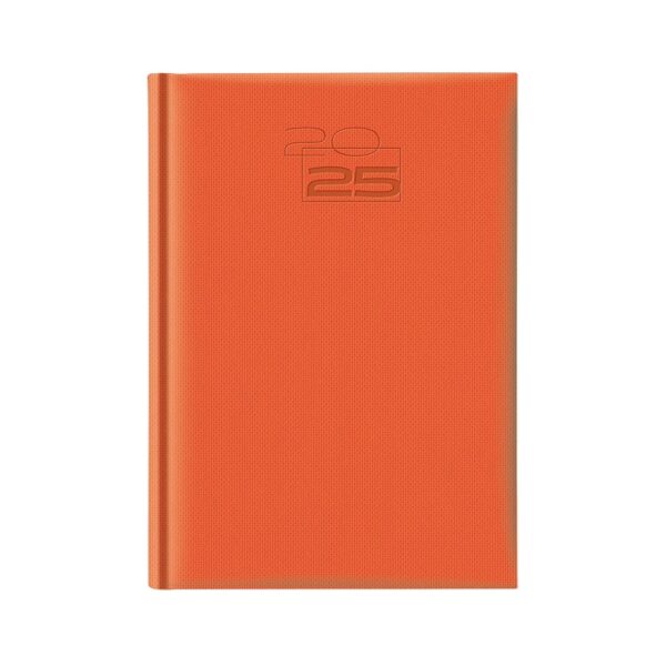 Agenda 2025, datata zilnic, 460 Tellaro Orange, 15x21 cm