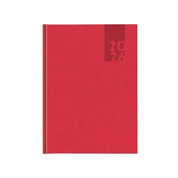 Agenda 2026 Tucson Rosso, datata saptamanal 21 x 27 cm
