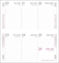 Încarcă imaginea în vizualizatorul Galerie, Agenda 2026 Matra Alb, datata saptamanal 8 x 15 cm
