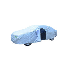Încarcă imaginea în vizualizatorul Galerie, Prelata Auto Universala Premium Hatchback L 4.4x1.8x1.6m, impermeabila cu fermoar
