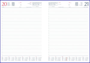 Agenda A4 400 pag 2026 BIG Matra Bordo, datata zilnic 21 x 30 cm