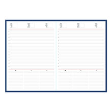 Încarcă imaginea în vizualizatorul Galerie, Agenda de lux Cometa Rosso cu spira nedatata, 15 x 21 cm
