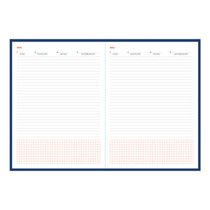Agenda 469 Tucson Blu Francia, nedatata, 21 x27 cm