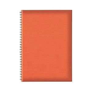 Agenda RA3 Tucson Ghost Orange cu spira, nedatata 17 x 24 cm