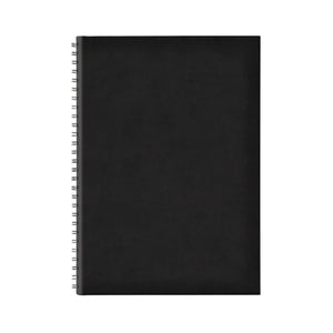Agenda RA3 Tucson Ghost Nero cu spira, nedatata 17 x 24 cm