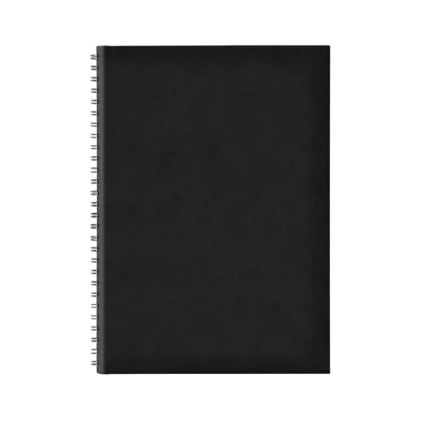Agenda RA3 Tucson Ghost Nero cu spira, nedatata 17 x 24 cm