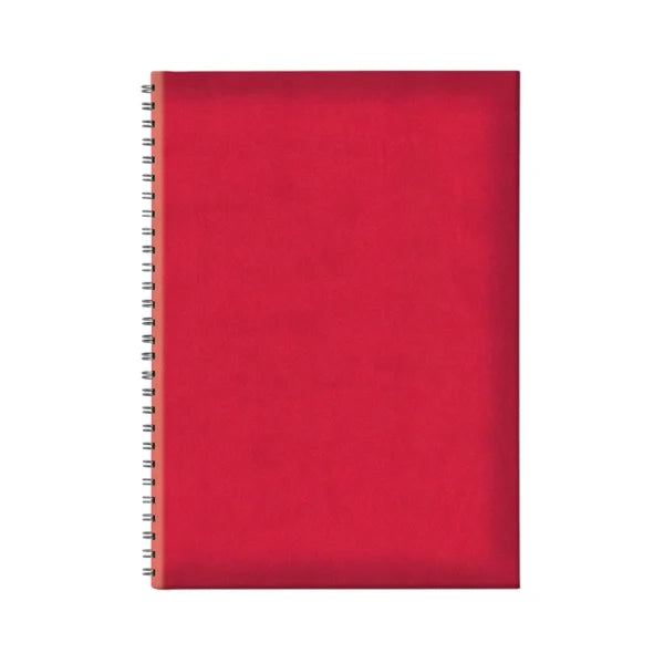 Agenda RA3 Tucson Ghost Rosso cu spira, nedatata 17 x 24 cm
