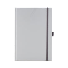 Încarcă imaginea în vizualizatorul Galerie, Agenda 459 Matra Gri deschis cu elastic, nedatata 15 x 21 cm
