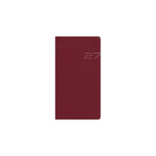 Încarcă imaginea în vizualizatorul Galerie, Agenda 2027 de buzunar, datata saptamanal Matra Bordo, 8 x 15 cm
