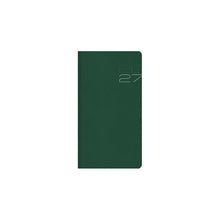 Încarcă imaginea în vizualizatorul Galerie, Agenda 2027 de buzunar, datata saptamanal Matra Verde, 8 x 15 cm
